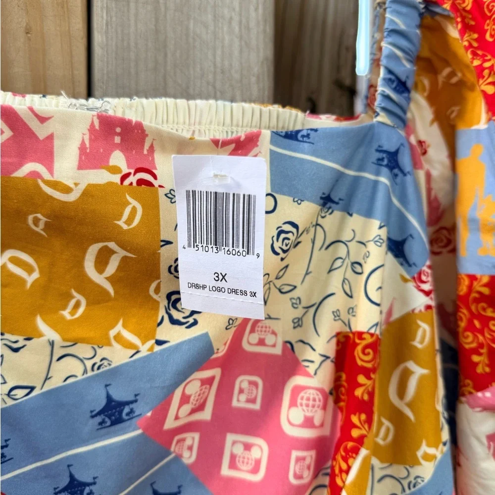 Disney parks Colorful Patchwork Dress - Picture 3 of 9